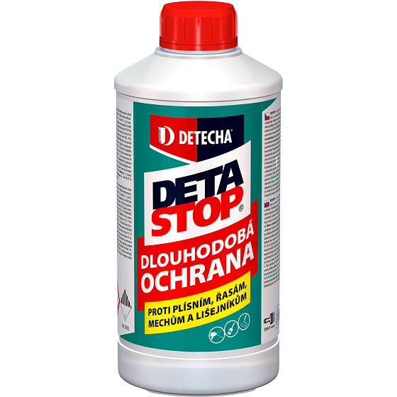 Detecha Detastop against mold, moss, and lichen, 900 ml
