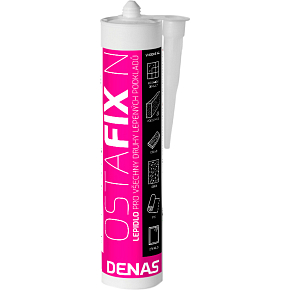 DENAS Ostafix N adhesive for all types of substrates, white, 290 ml
