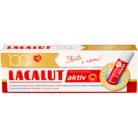 Lacalut toothpaste Active 75 ml + lip balm 4.8 g