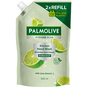 Palmolive Hygiene Plus Kitchen antibacterial liquid soap refill 500 ml Palmolive Hygiene Plus Kitchen antibacterial liquid soap refill 500 ml