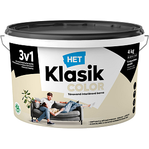 Het Klasik Color paint, 0017 creamy white, 4 kg