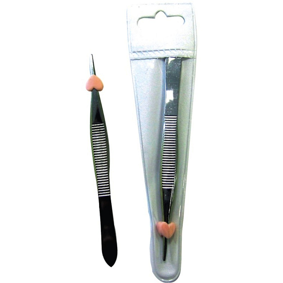 Abella Pointed Tweezers, Case 1 Piece TW-4