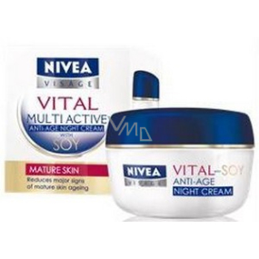 Nivea Visage Vital Multi Active Soy Wrinkle Night Cream 50 ml