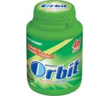 Wrigleys Orbit Spearmint chewing gum sugar-free dragee 46 pieces can