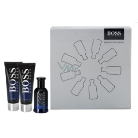 Hugo Boss Boss Bottled Night Eau de Toilette 50 ml + After Shave Balm 50 + Shower Gel 50 ml, gift set