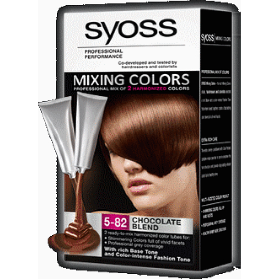 Syoss Mixing Colors Long Lasting Hair Color 5-82 Chocolate Mix