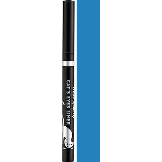 Miss Sports Cat with Eyeliner in Marker 003 Miaowww Blue 1.6g