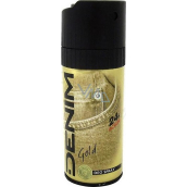 Denim Gold deodorant spray for men 150 ml