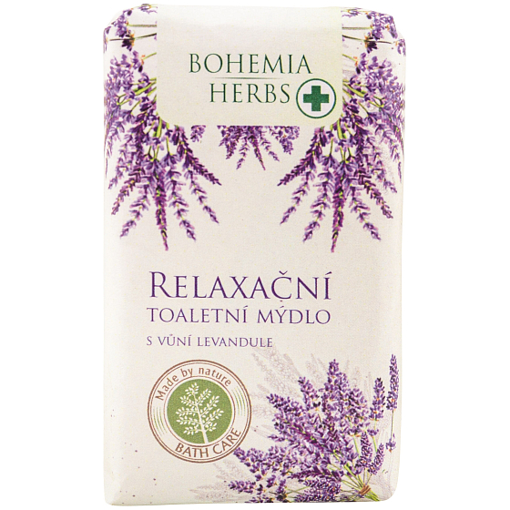 Bohemia Gifts Lavender Relaxing Toilet Soap 100 g