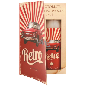 Bohemia Gifts Book Retro Skoda shower gel 250 ml + oil bath 200 ml (with a pleasant men's scent), cosmetic set