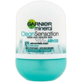 Garnier Mineral Clean Sensation 48h 50 ml anti-perspirant roll-on deodorant for women