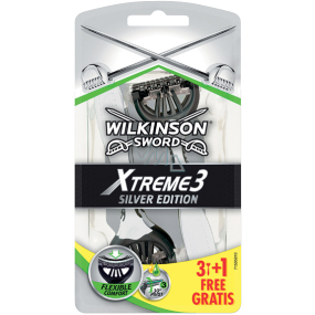 Wilkinson Sword Xtreme 3 Silver Edition razor for men 4 pieces