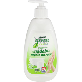 Real Green Clean dishwashing liquid & hand soap 500 g