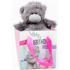Me to You Teddy bear in a birthday gift bag 13 cm