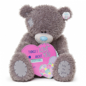 Me to You Teddy bear XXL with heart 71 cm