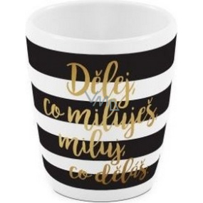 Albi Mug with gold text Do what you love 300 ml