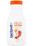 Lactovit Fruit Energy Vitality and Freshness Peach and Grapefruit Shower Gel for Dry Skin 300 ml