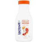 Lactovit Fruit Energy Vitality and freshness peach and grapefruit shower gel for dry skin 300 ml