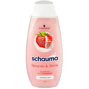 Schauma Nature Moments Strawberries, bananas and chia seeds shampoo for damaged hair 400 ml