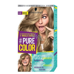Schwarzkopf Pure Color hair color 8.0 Real blonde 60 ml