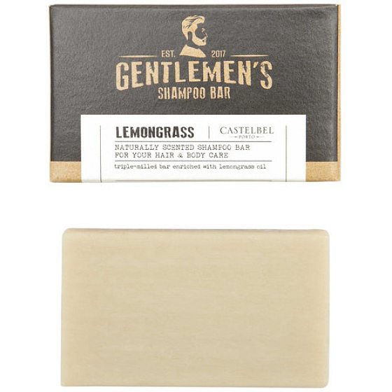 Castelbel Gentlemens Lemongrass 2in1 solid shampoo for men and body for men 35 g