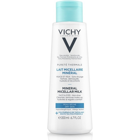 Vichy Pureté Thermale Micellar milk for dry skin 200 ml