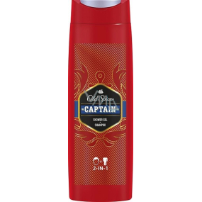 Old Spice Captain 2-in-1 Shower Gel and Shampoo for Men 400 ml