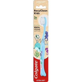 Colgate RecyClean Kids 3+ Extra Soft Extra Soft Toothbrush for Kids 1 piece