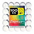 Emocio Tea lights white, burning time 4 hours 100 pieces
