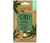 Bielenda CBD Cannabidiol moisturizing and soothing face mask for dry and sensitive skin 8 g
