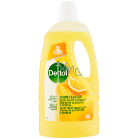 Dettol Power & Fresh Citron Disinfectant for floors and surfaces 1 l