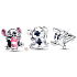 Charm Sterling silver 925 Disney Stitch with birthday cake, bead on bracelet movie