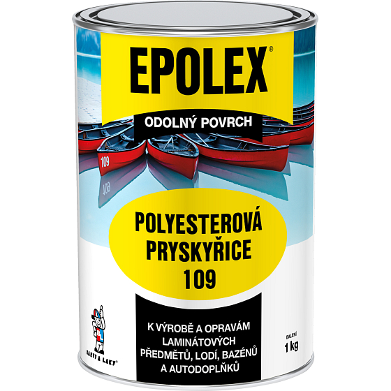 Epolex Polyester 109 + initiator, polyester resin, 1 kg