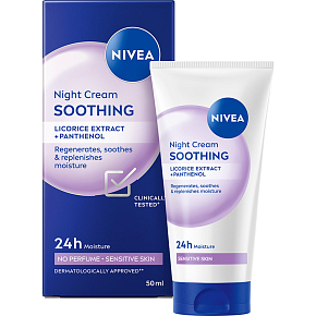 Nivea Essential Calming Night Cream for Sensitive Skin 50ml