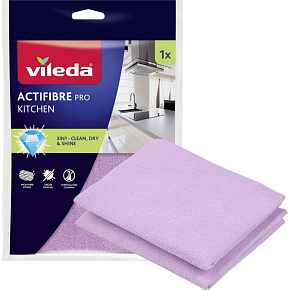 Vileda Mikro Actifibre Kitchen Cloth 27 x 30.5 cm, 1 piece