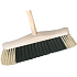 Spokar 5111/611 broom with handle, unspliced synthetic PET fibers, 120 cm