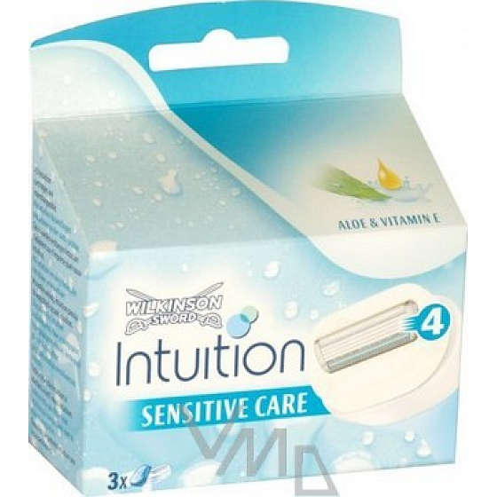 Wilkinson Intuition Sensitive Care spare head for women 3 pieces