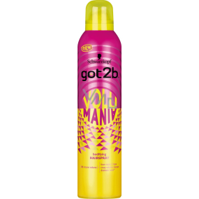 Got2b Volumania hairspray for a volume of 300 ml