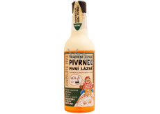 Bohemia Gifts Pivrnec with extracts of beer yeast and hops light two-component bath foam 500 ml