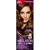 Wella hair color Wellaton Intense 5/0 light brown, 110 ml