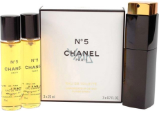 Chanel No.5 eau de toilette set for women 3 x 20 ml