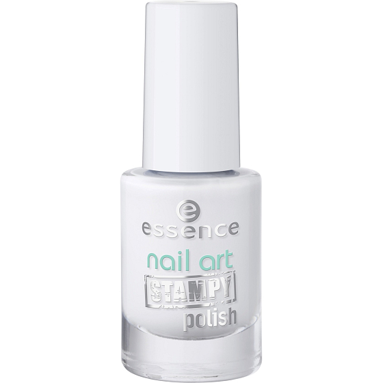 Essence Nail Art Stampy Polish stamp varnish 01 White 5 ml