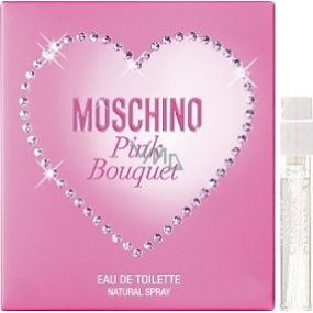 Moschino Pink Bouquet eau de toilette for women 1 ml with spray, vial