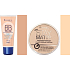 Rimmel London Beauty Balm BB cream 02 Medium 30 ml + Stay Matte Powder powder 004 Sandstorm 14 g