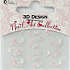 Absolute Cosmetics Nail Art 3D nail stickers 24916 1 sheet
