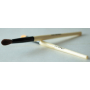 Be Chic! Professional White B 12 cosmetic eye brush round with natural pony hair 17 cm