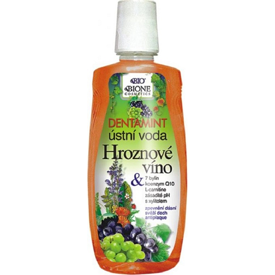 Bione Cosmetics Dentamint Grape Mouthwash Mouthwash 500 ml