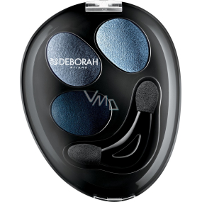 Deborah Milano Trio Hi-Tech Eyeshadow Eyeshadow 12 Blue Jeans 4.2 g