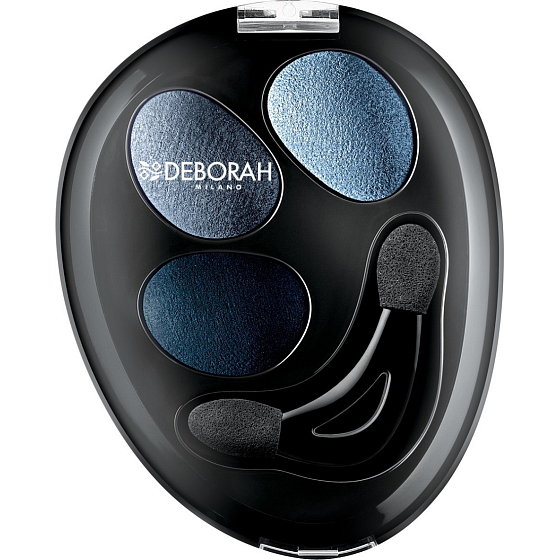 Deborah Milano Trio Hi-Tech Eyeshadow Eyeshadow 12 Blue Jeans 4.2 g
