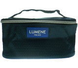 Lumene blue case 22 x 13 x 13 cm for 3 Lumene products creams, gels, serums